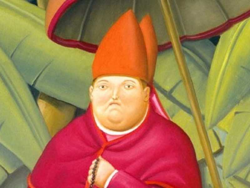Fernando Botero, Il nunzio, 2004