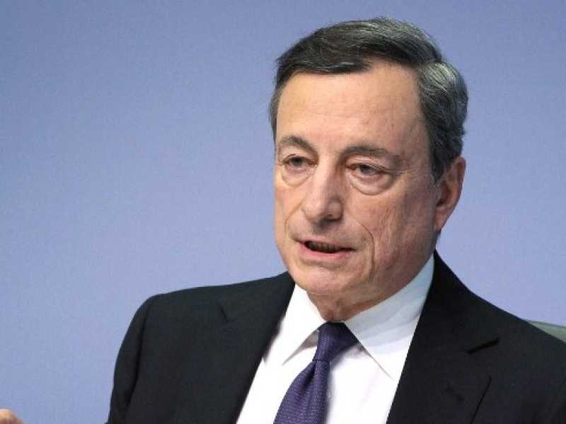 Mario Draghi (foto LaPresse)