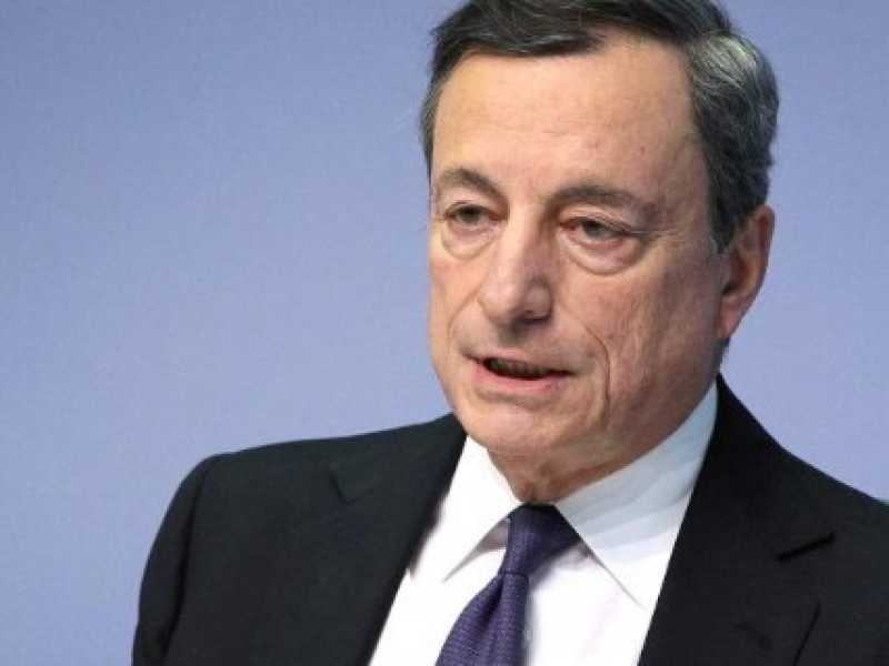 Mario Draghi (foto LaPresse)