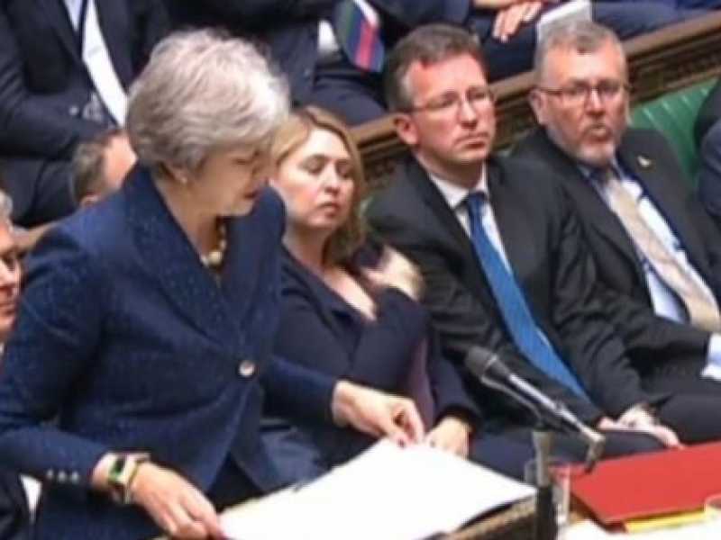 Theresa May (foto LaPresse)