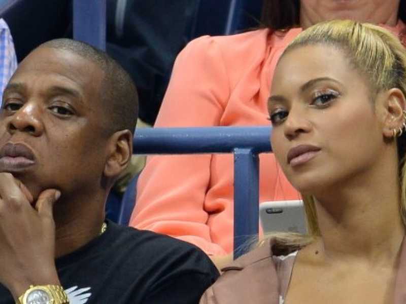 Jay-Z e Beyonce agli Us Open di New York