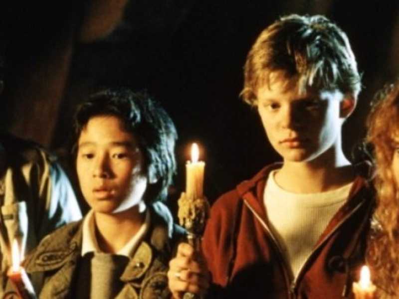 Una scena dei Goonies