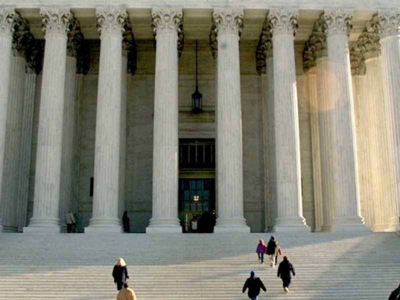Il palazzo della Corte suprema americana