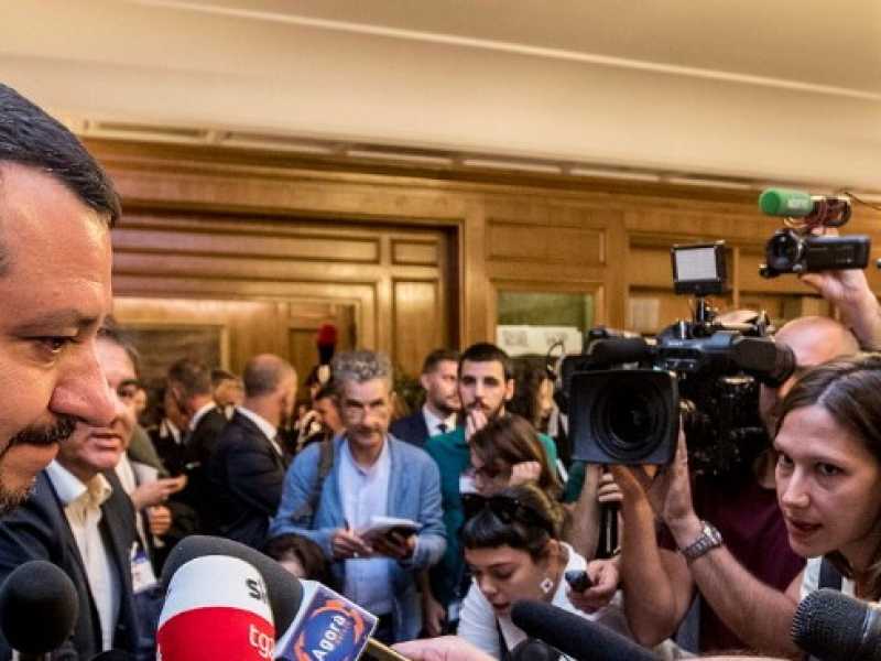 Matteo Salvini (foto LaPresse)
