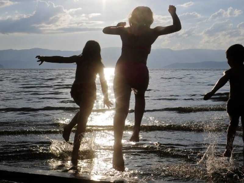 Questo tramonto sul mare