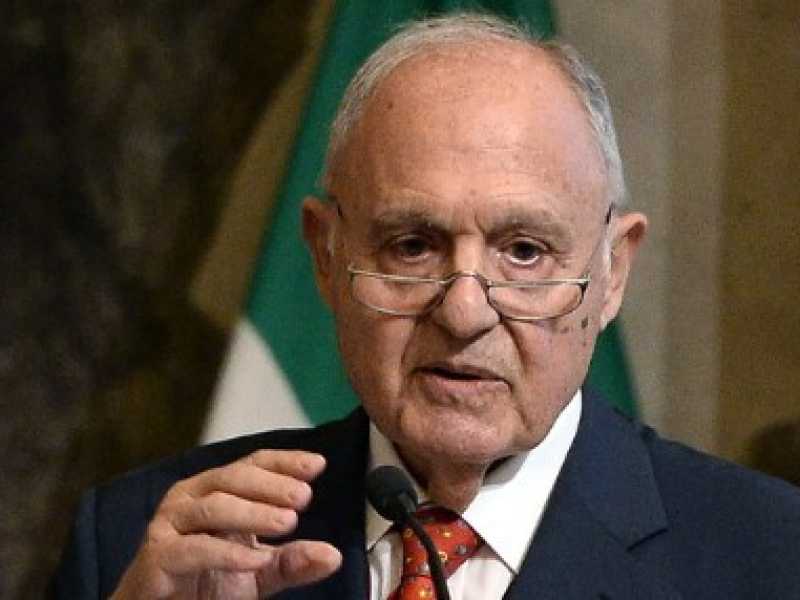 Paolo Savona (foto LaPresse)