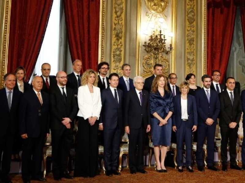 Quirinale. Giuramento del governo Conte (LaPresse)