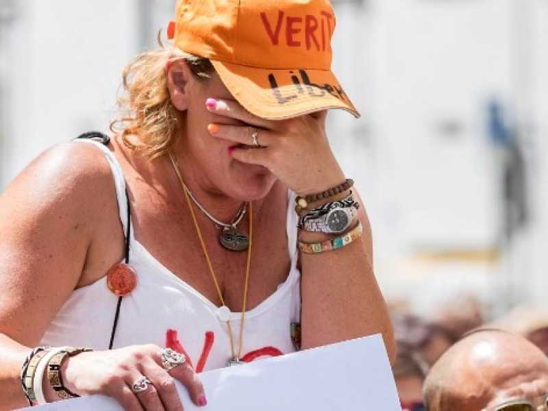 Protesta contro l'approvazione del dl sui vaccini obbligatori (foto LaPresse)