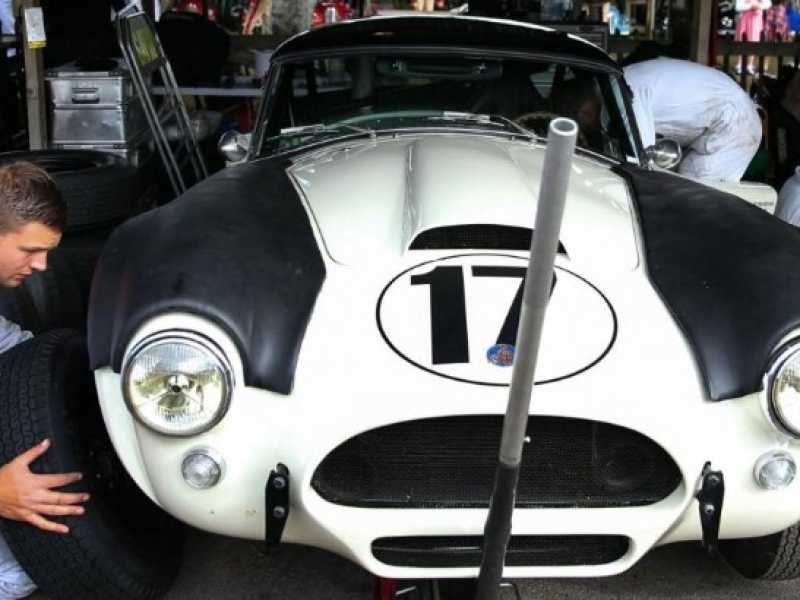 Un'immagine scattata al Goodwood Festival (foto LaPresse)