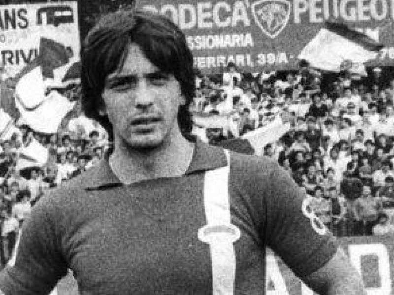 Enzo Scaini con la maglia del Monza