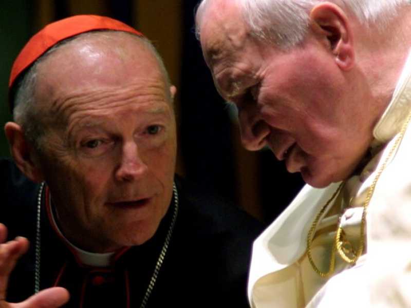 L'ormai ex cardinale Theodore McCarrick (LaPresse)
