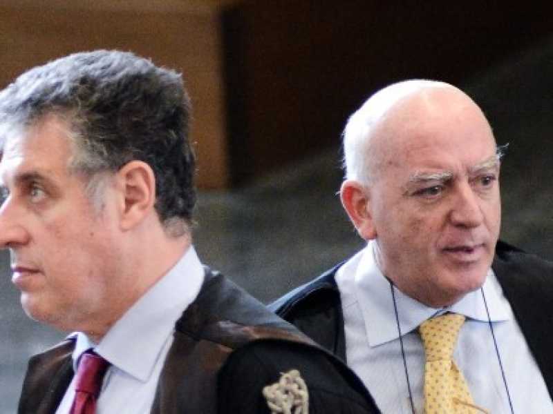 Il pool dell'accusa al processo per la Trattativa (foto LaPresse)