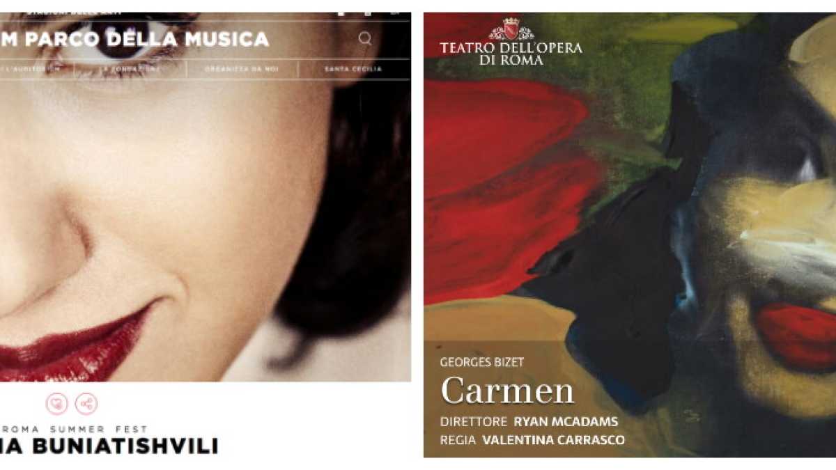 Immagine di Khatia Buniatishvili e la Carmen a Caracalla