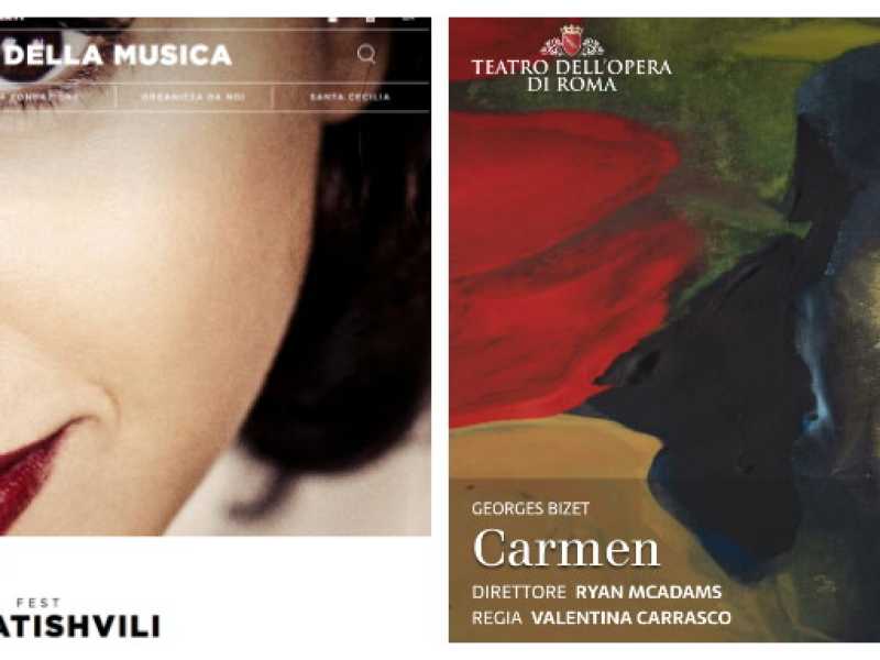 Khatia Buniatishvili e la Carmen a Caracalla