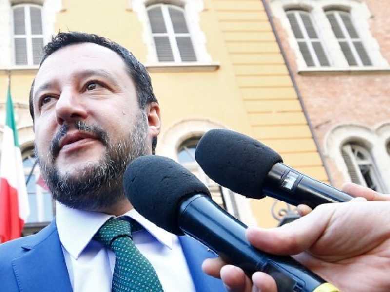 Matteo Salvini (foto LaPresse)