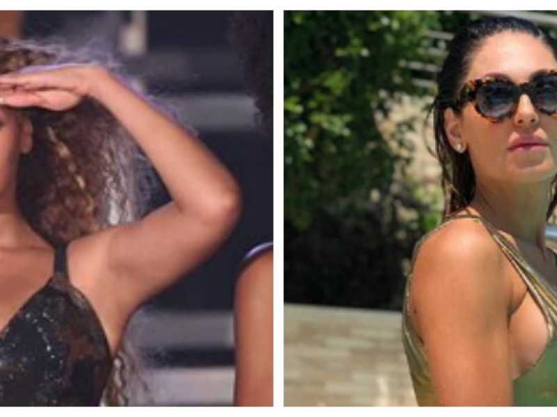 Beyoncé e Anna Tatangelo