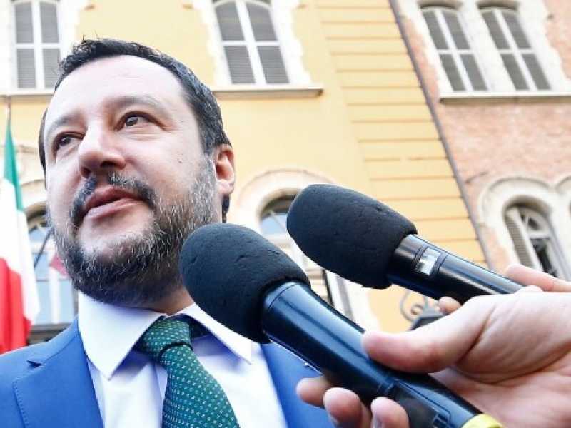 Matteo Salvini (foto LaPresse)