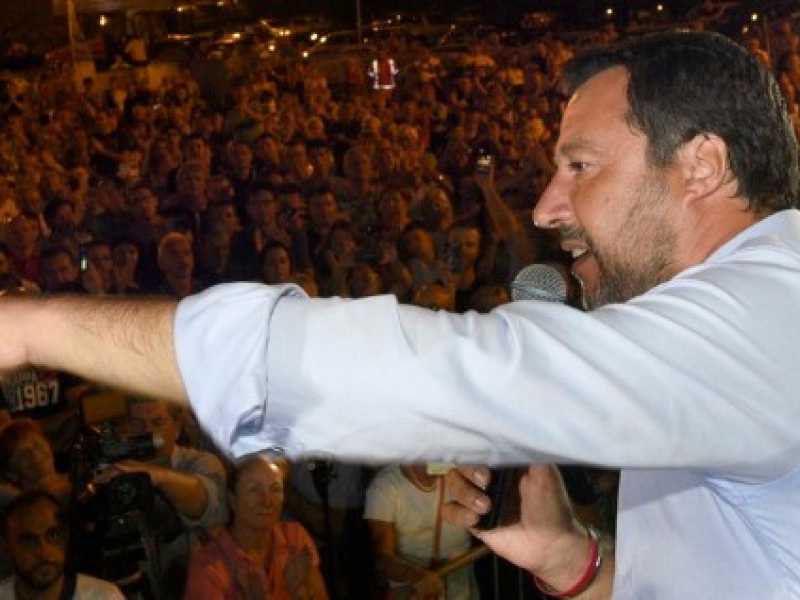 Matteo Salvini (foto LaPresse)