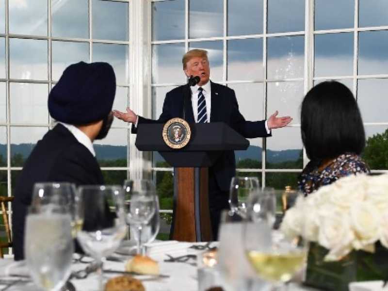 Donald Trump (foto LaPresse)