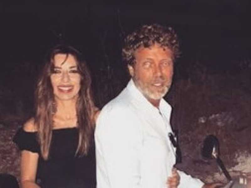 Massimo Ciavarro e Sabrina Impacciatore a Lampedusa (foto Instagram)