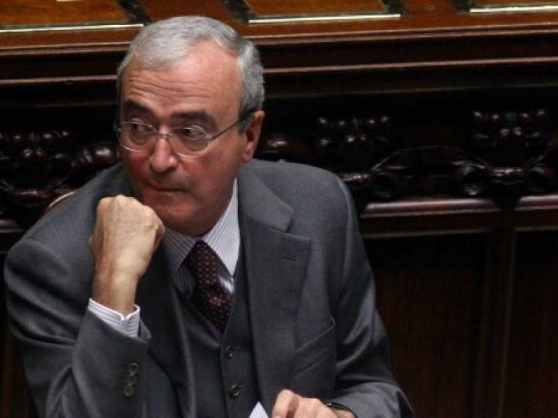 L'ex ministro degli Esteri e della Difesa, Antonio Martino (Foto Lapresse)