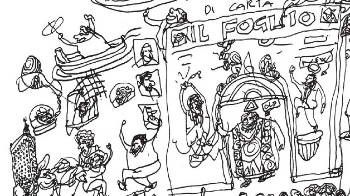 Immagine di Da Vauro a Gentiloni, il ricordo di Vincino