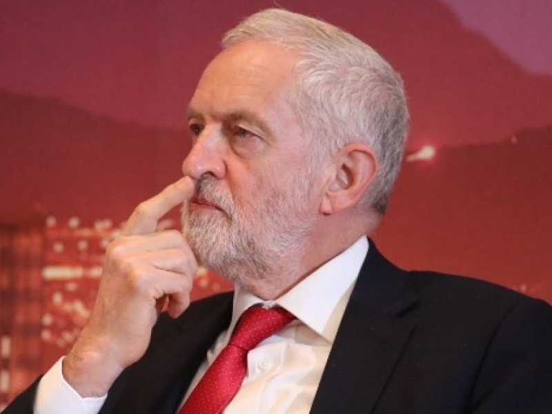Il leader del partito laburista Jeremy Corbyn 