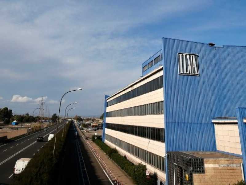 Stabilimento siderurgico dell'Ilva a Taranto (foto LaPresse)