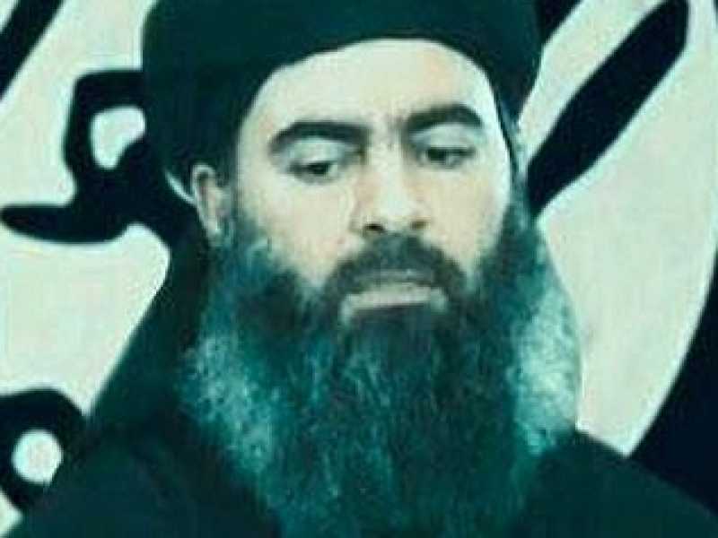 Il califfo Abu Bakr al Baghdadi (foto LaPresse)