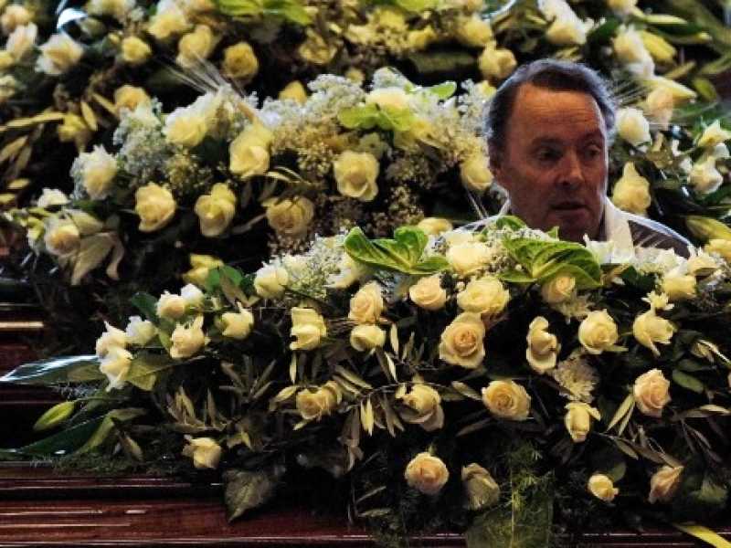 I funerali di Stato dopo il crollo del ponte Morandi (foto LaPresse)