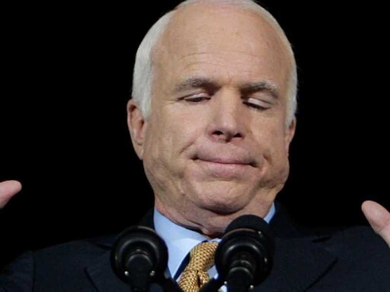 John McCain (foto LaPresse)