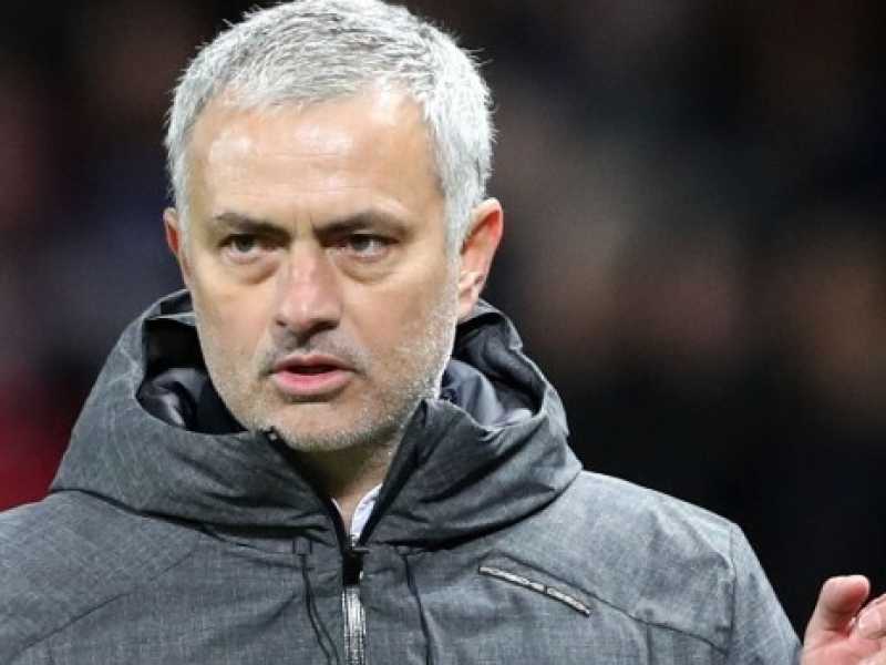 L'allenatore del Manchester United Jose Mourinho (Foto LaPresse)