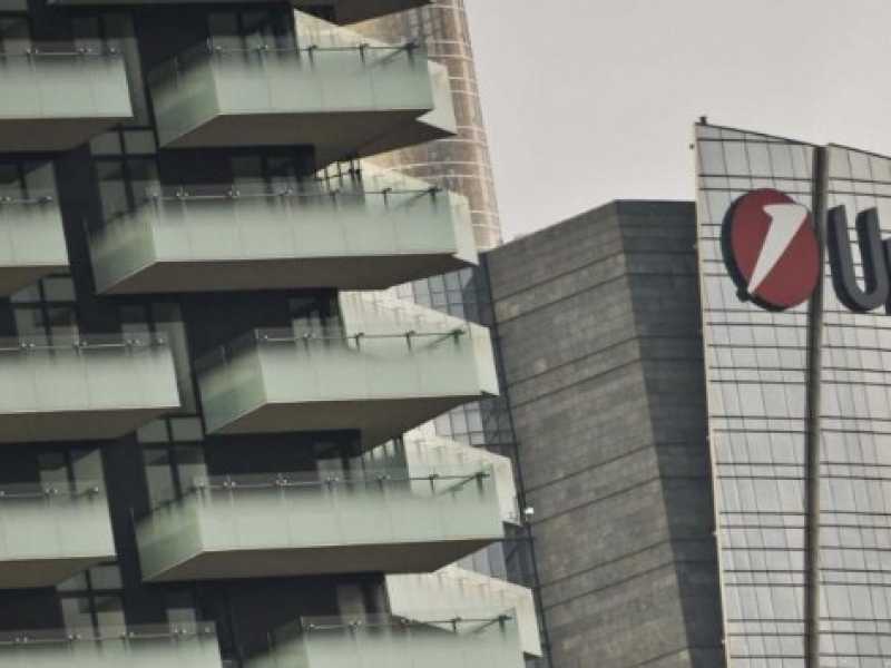 Milano, sede Unicredit (foto LaPresse)