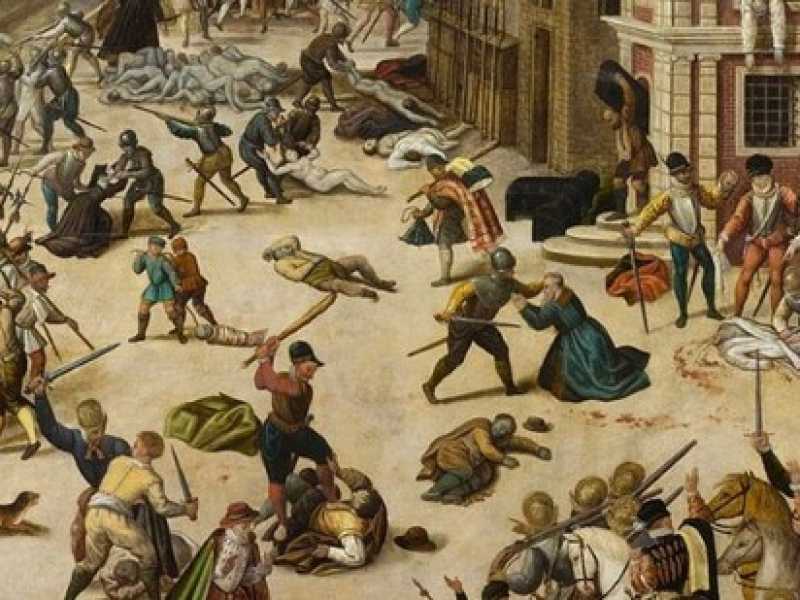 Il massacro di San Bartolomeo - Fran&ccedil;ois Dubois (1529&ndash;1584)