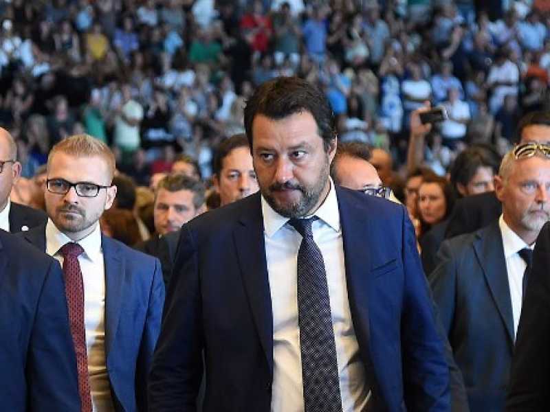 Matteo Salvini e Luigi Di Maio (foto LaPresse)