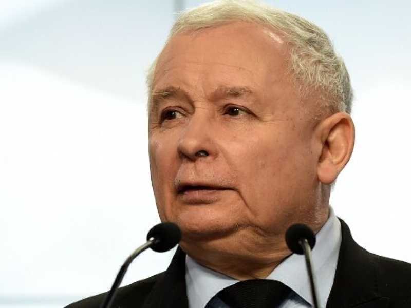 Jaroslaw Kaczynski. Foto LaPresse