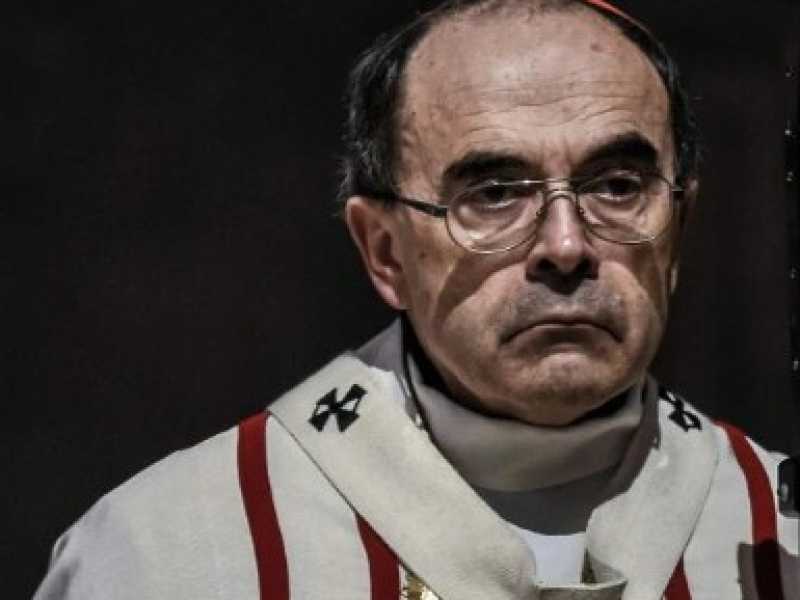 Il cardinale Philippe Barbarin (foto LaPresse)