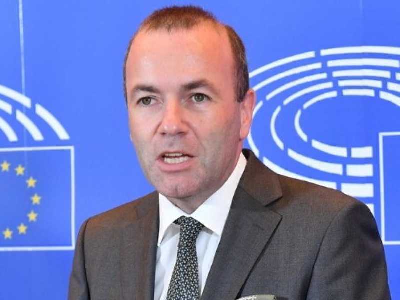 Manfred Weber (foto LaPresse)