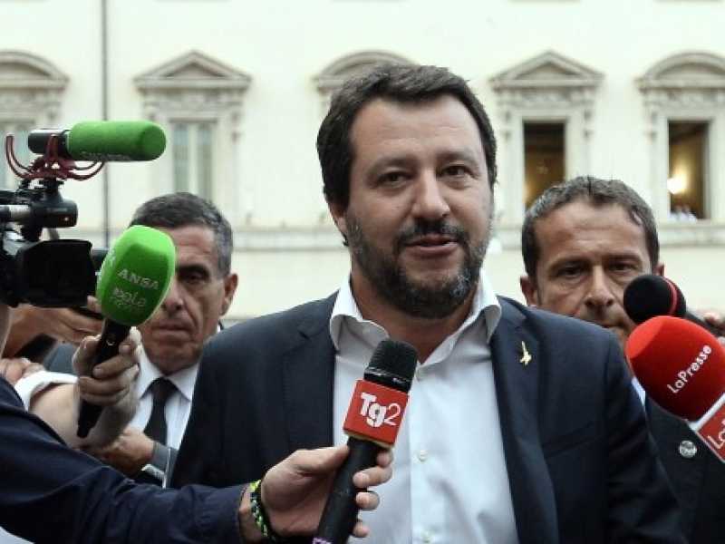 Matteo Salvini (foto LaPresse)