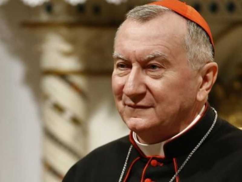 Il cardinale Pietro Parolin (foto LaPresse)