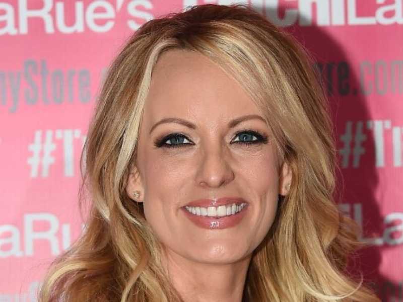 Lo pornostar americana Stormy Daniels &egrave; stata pagata da Trump per tacere sul loro rapport (Foto LaPresse)