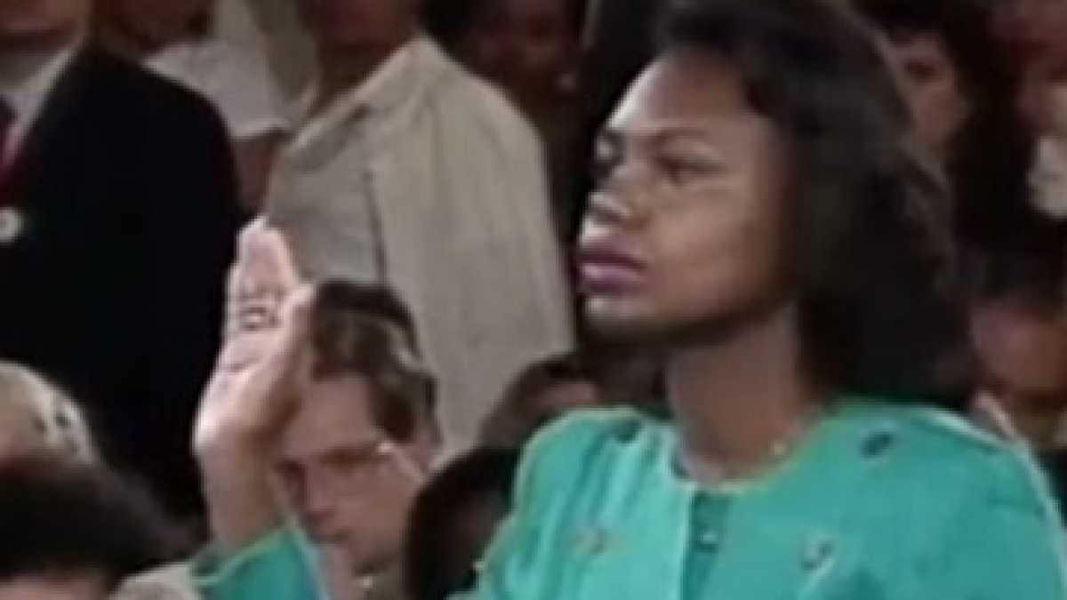 Immagine di Anita Hill e il giudice accusato di molestie