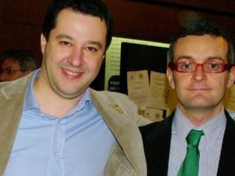 Stefano Bolognini con Matteo Salvini (immagine  www.stefanobolognini.eu)