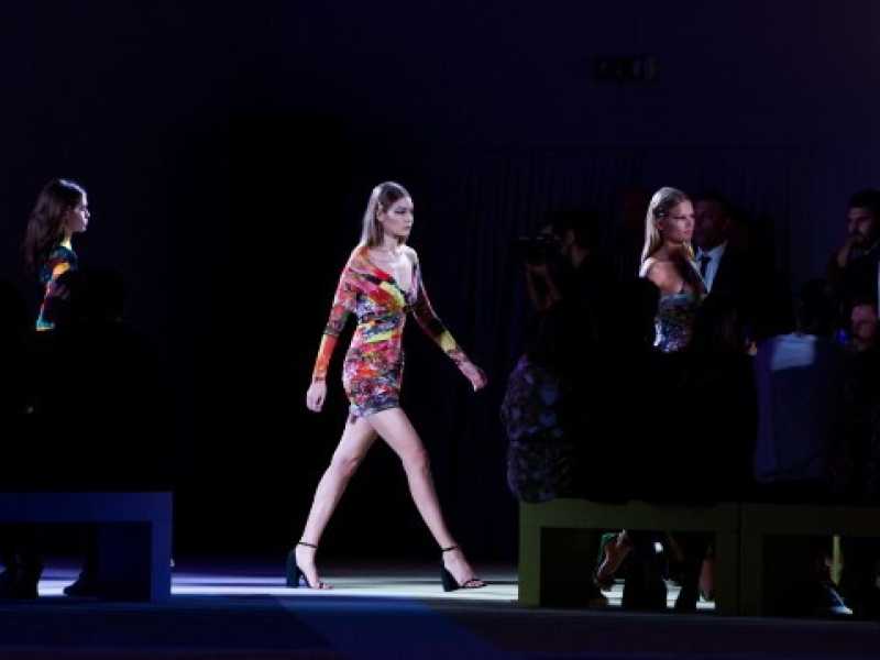 Il Versace Fashion show al Palazzo delle Scintille 