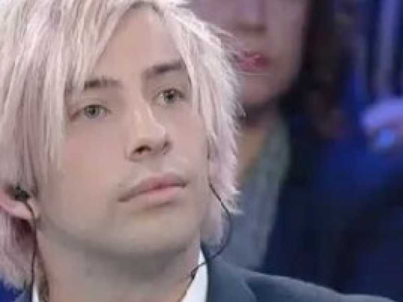Jimmy Bennett durante la sua intervista a &ldquo;Non &egrave; l'arena" di Giletti