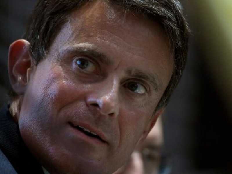 Manuel Valls (foto LaPresse)