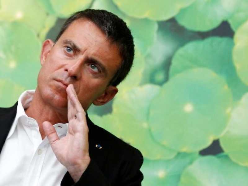 Manuel Valls (foto LaPresse)