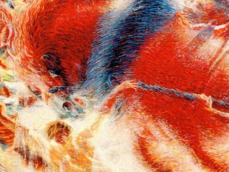 La citt&agrave; che sale di Umberto Boccioni