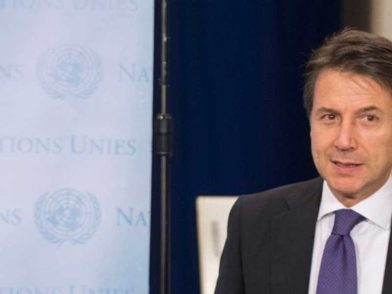 Giuseppe Conte (foto LaPresse)