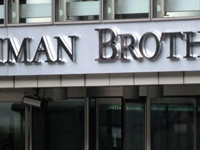 Il crollo di Lehman Brothers il 17 settembre di dieci anni fa (Foto Imagoeconomica)